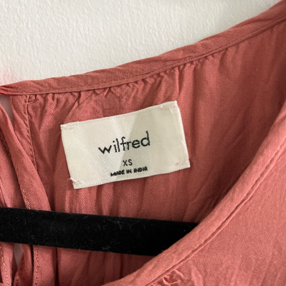 Wilfred Dress - Red - Size X-Small - Picture 3 of 3